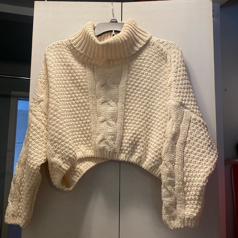 Forever 21 brand cropped sweater size medium.